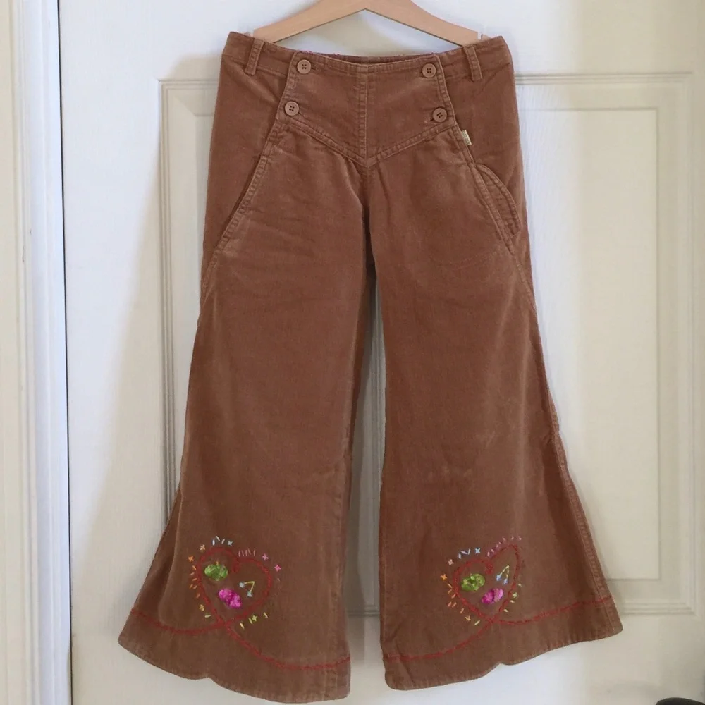 Oilily corduroy bell bottoms size 128 or 7/8yrs